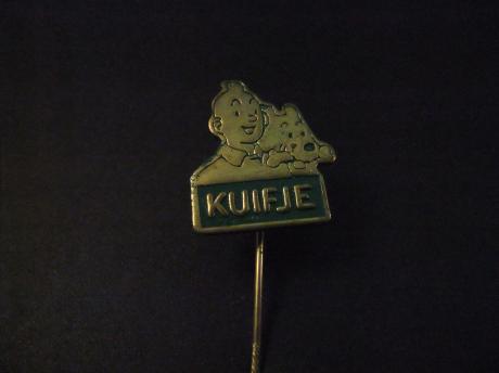 Kuifje en Bobby ( trouwe kameraad van Kuifje) groen